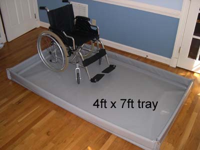 customized accessible shower